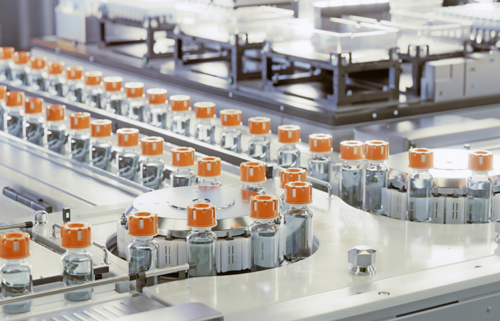 machines in mass production