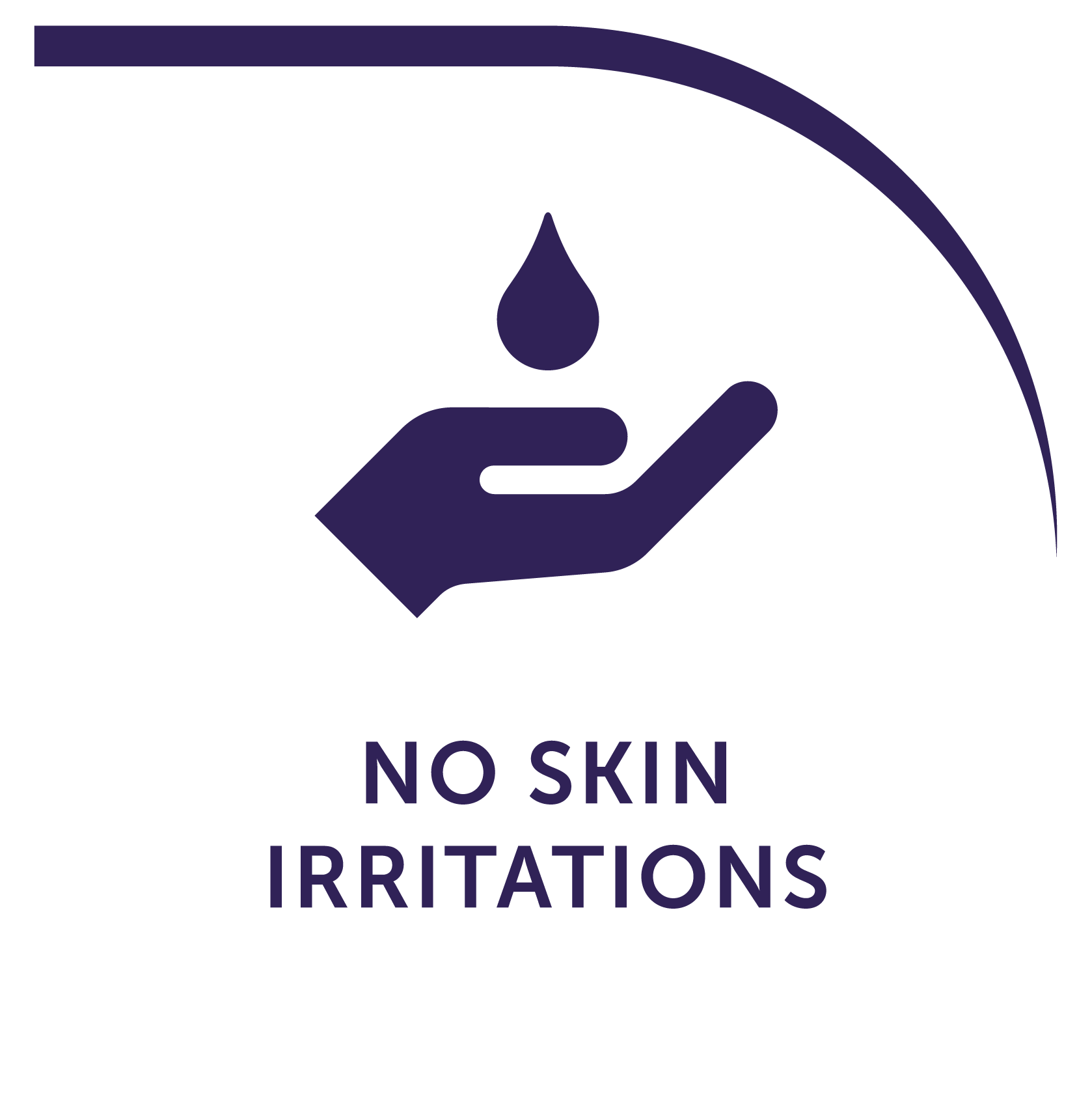 ejs product badge no skin irritations