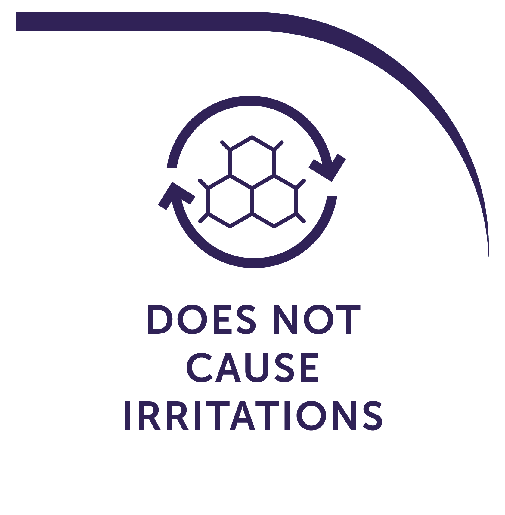ejs product badge does not cause irritations